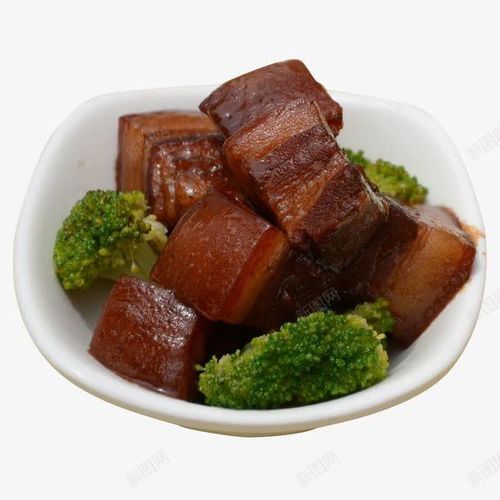 创意电商页面中的视觉盛宴 《西兰花红烧肉》素材设计赏析
